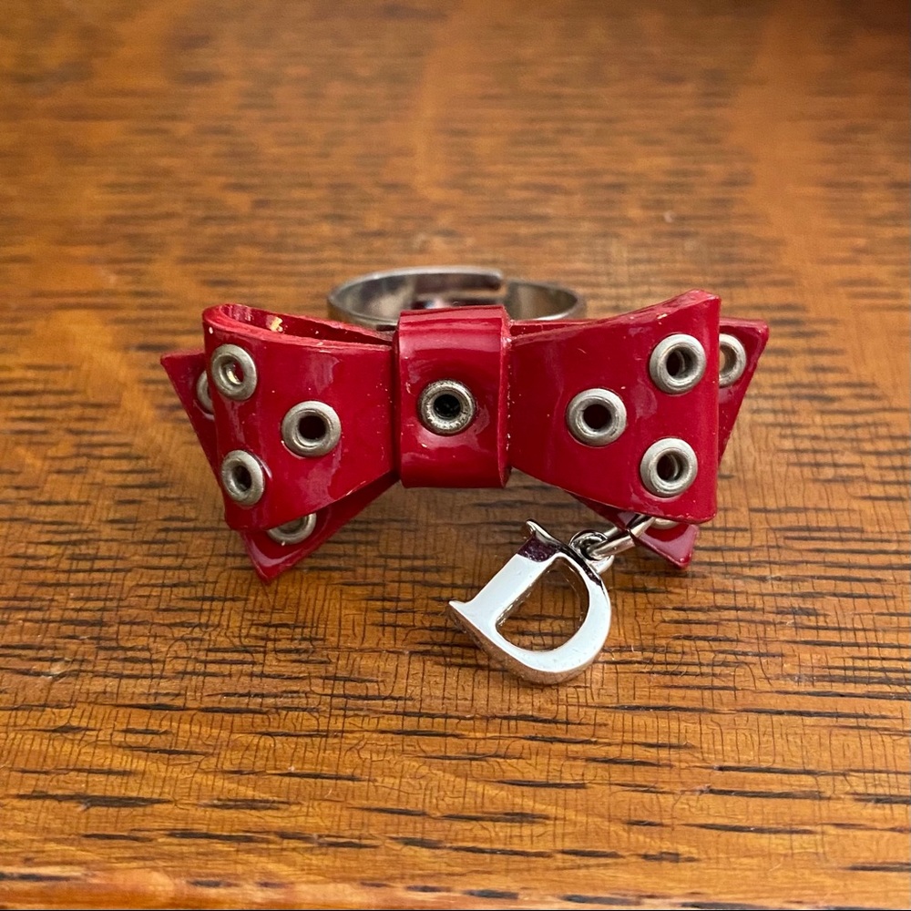 Vintage discontinued Dior ring.
